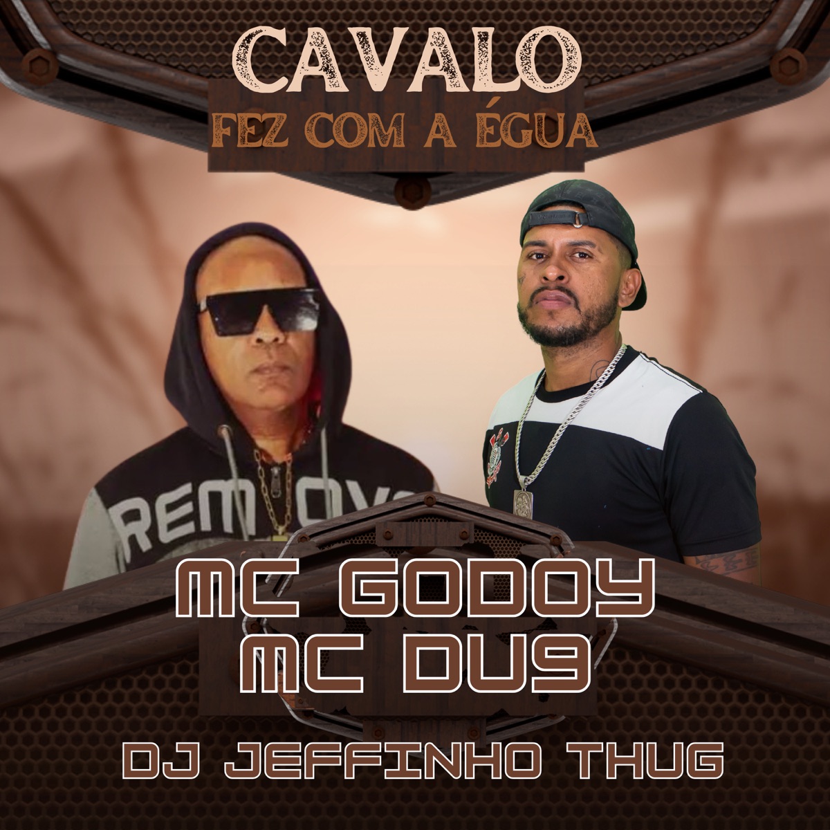 Cavalo Fez Com a Égua (feat. B7 City) - Single by Dj Jeffinho Thug, MC DU9 & MC Godoy album cover