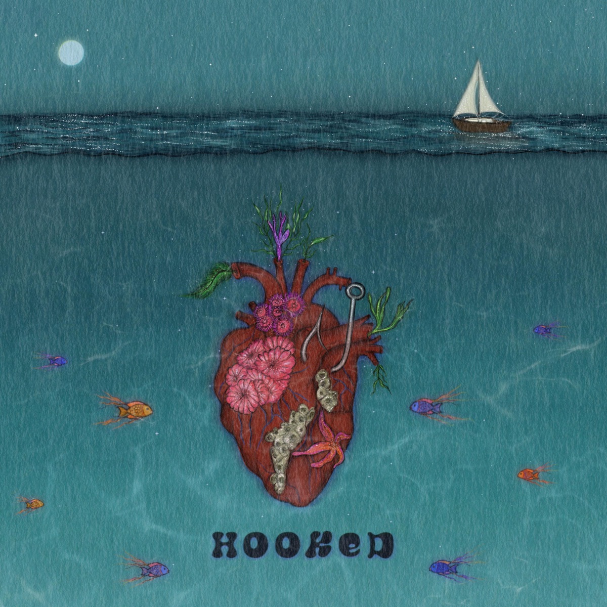 Hooked - Single by Blind MIC album cover