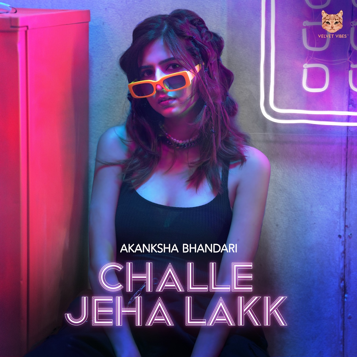 Challe Jeha Lakk - Single by Akanksha Bhandari album cover