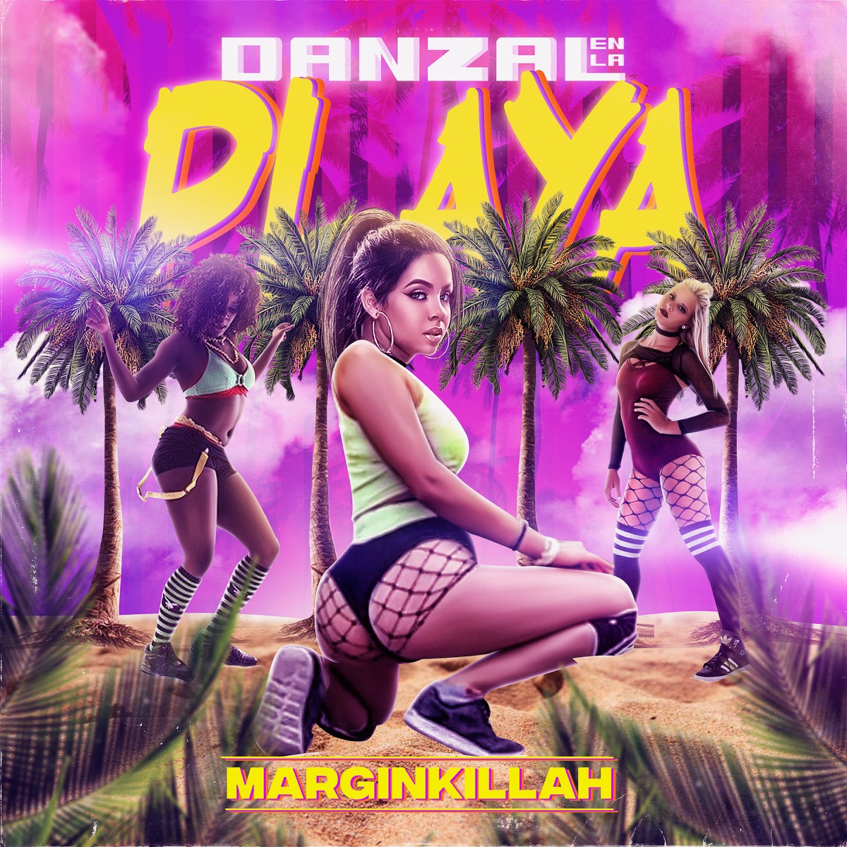 Danzal en la Playa - Single by Marginkillah album cover