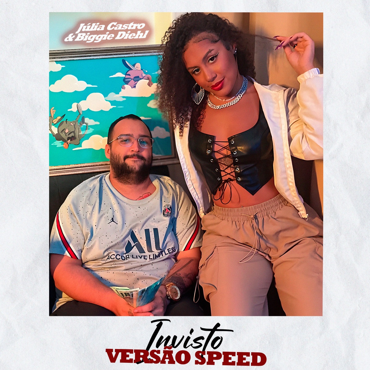 Invisto Versão Speed - Single by Júlia Castro & Biggie Diehl album cover