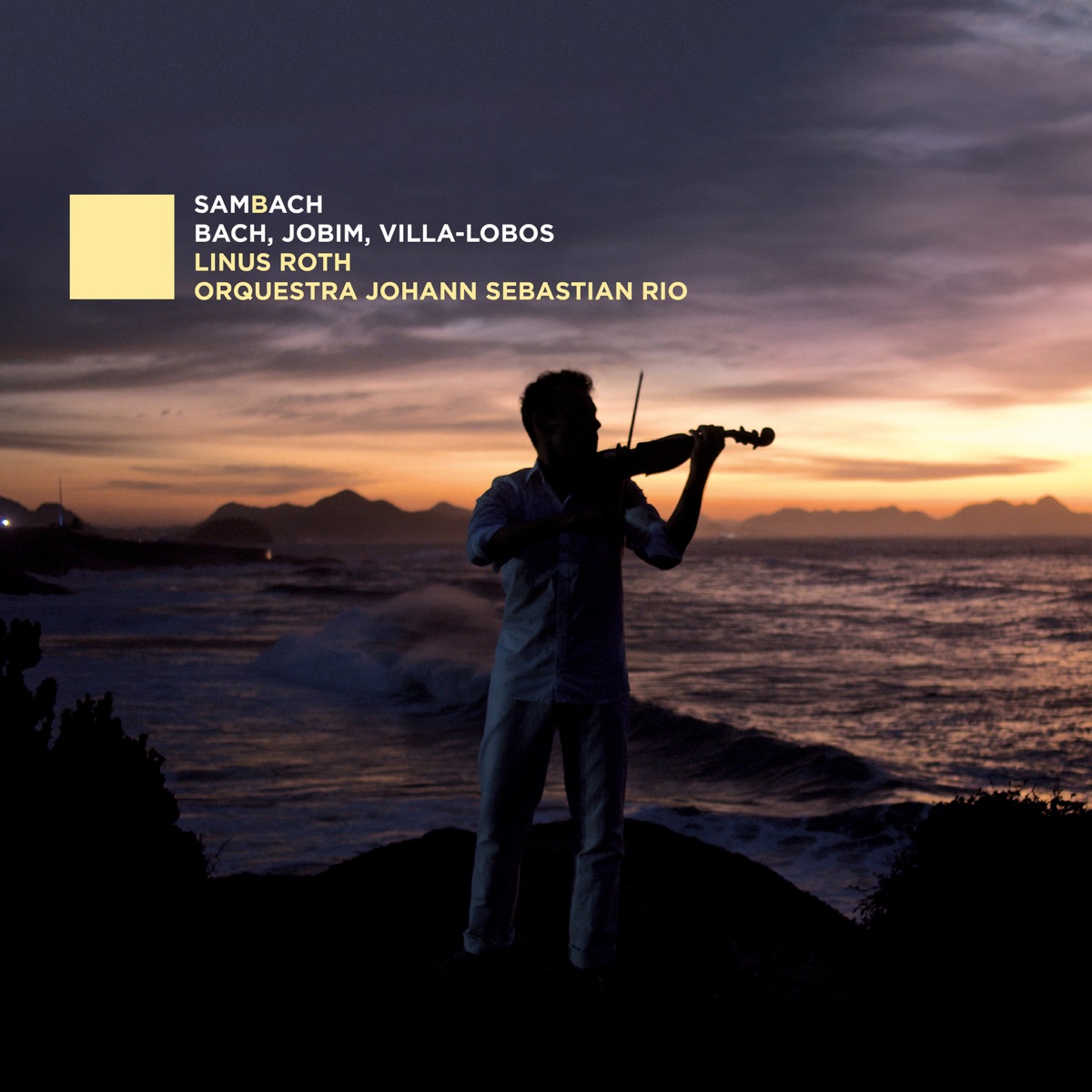 SamBach by Linus Roth & Orquestra Johann Sebastian Rio album cover