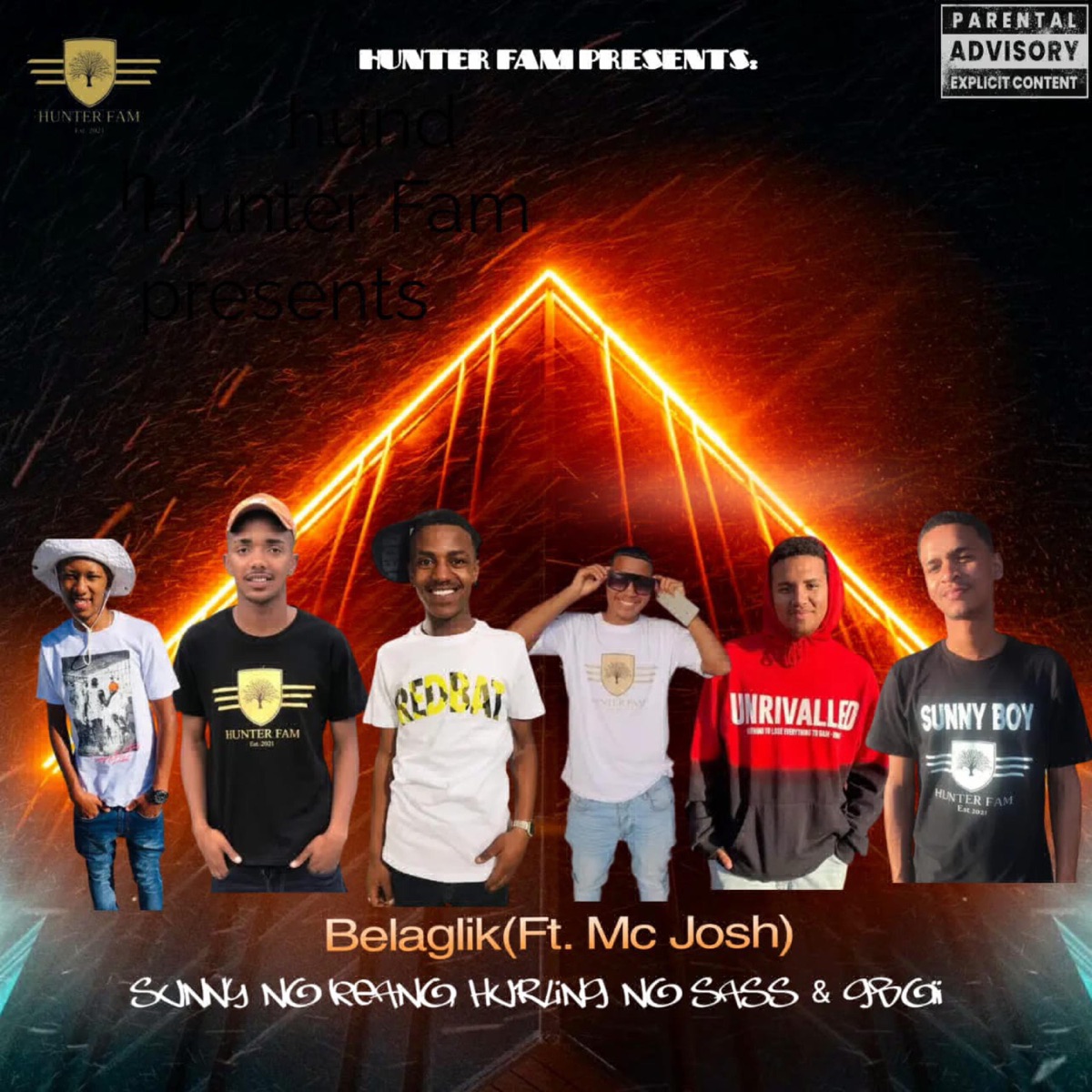 Belaglik (feat. Mc Josh, Gboii, Hurling no Sass & Sunny no keano) - Single by Hunter Fam album cover