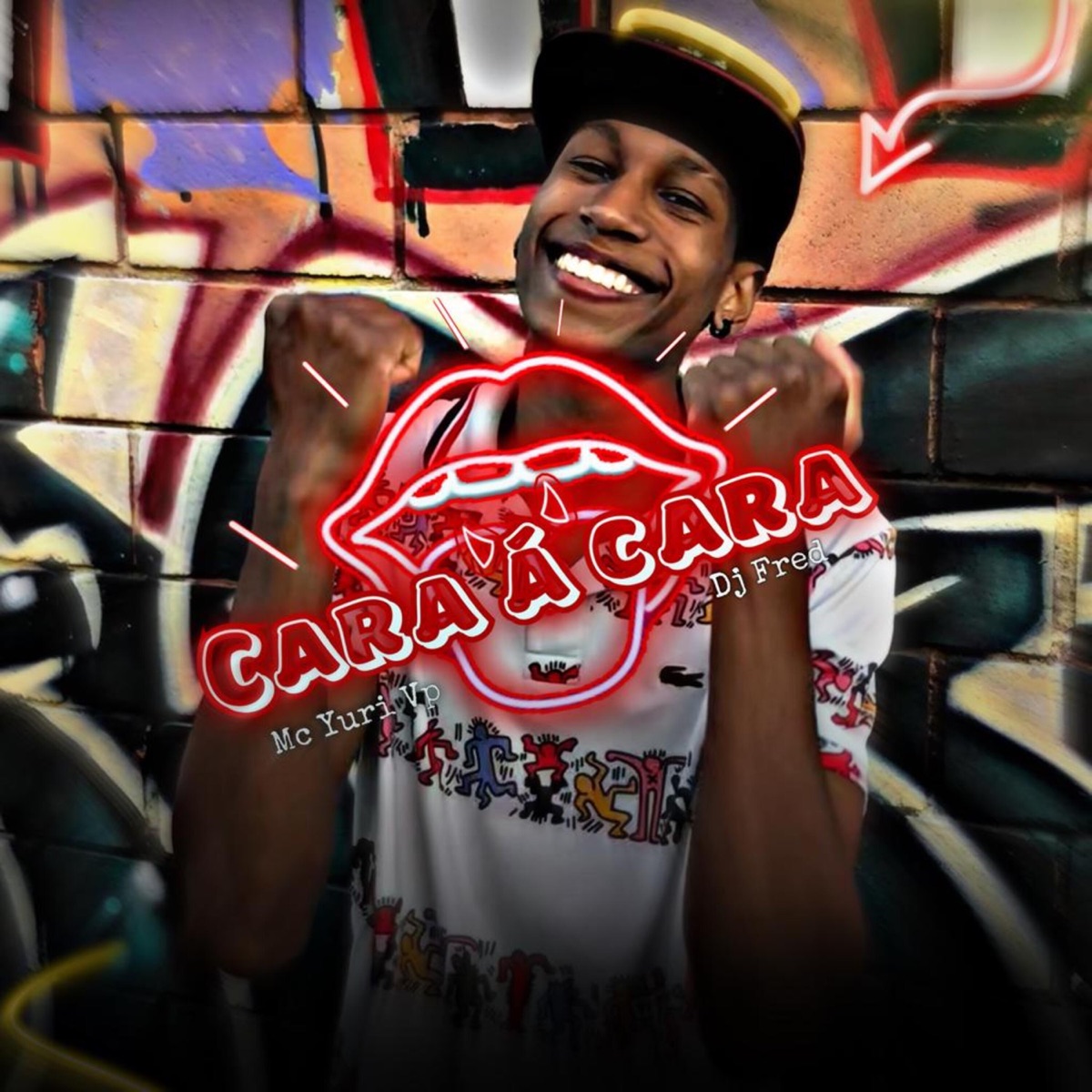 Cara Á Cara - Single by mc yuri vp & DJ Fred album cover