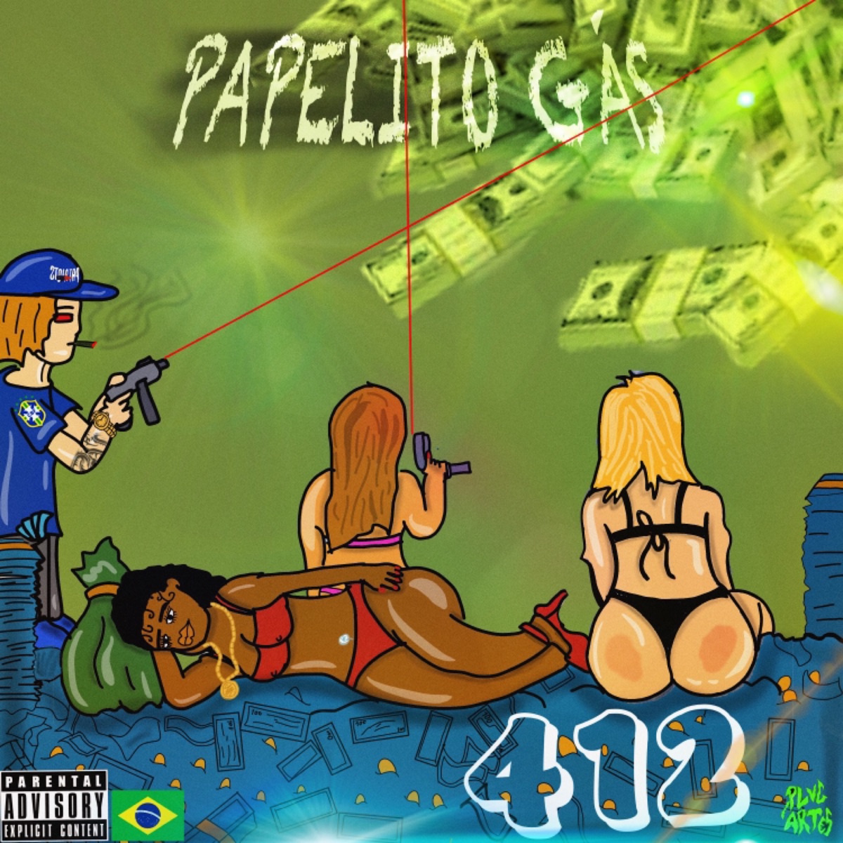 Papelito Gás - EP by Og Raxuy album cover