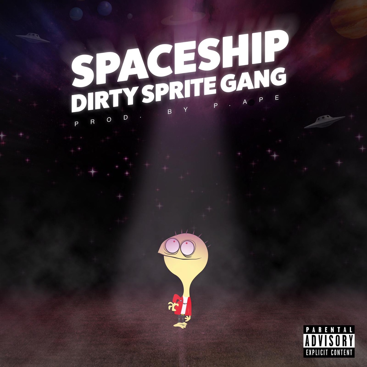 Spaceship - Single by DirtySpriteGang album cover