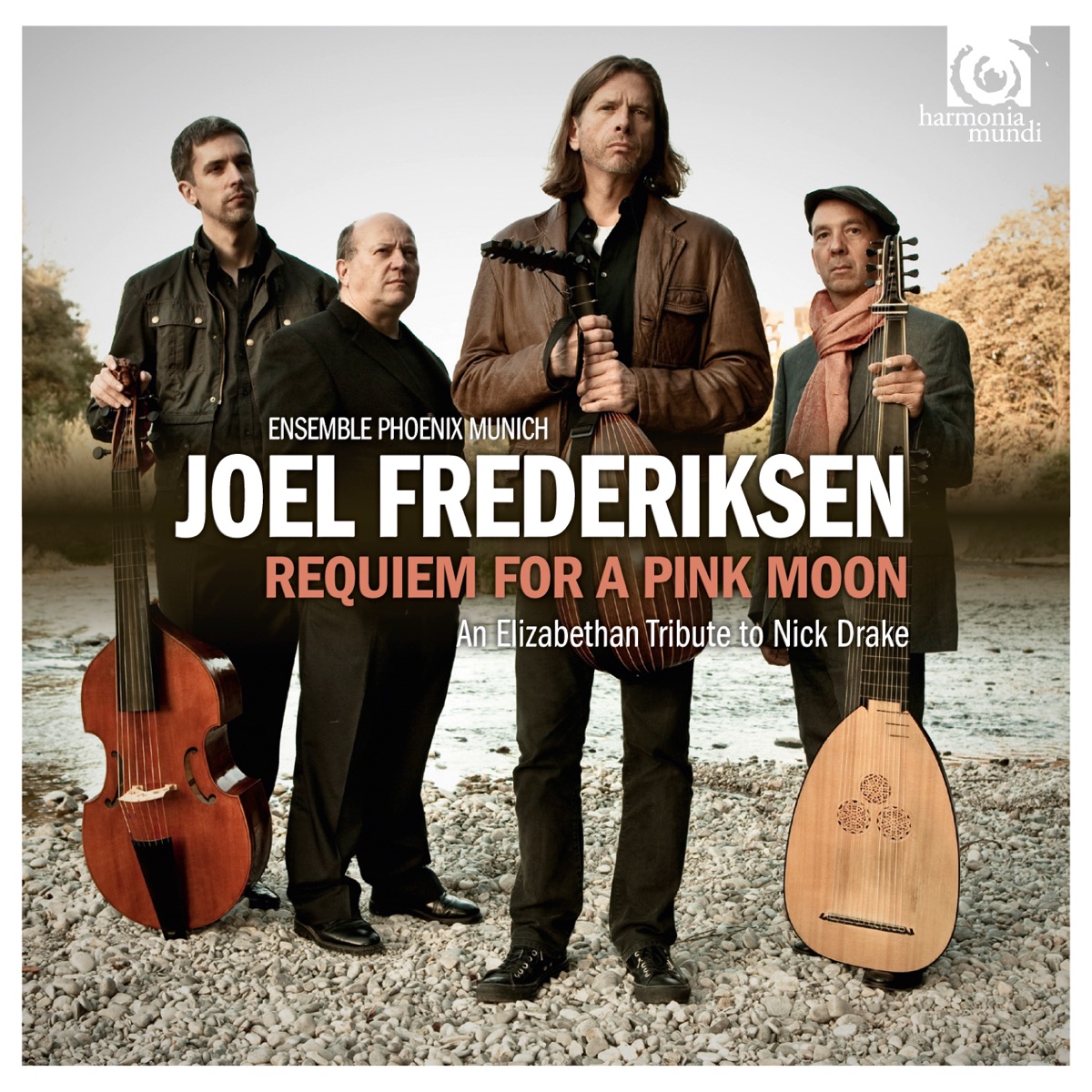 Requiem for a Pink Moon by Joel Frederiksen & Ensemble Phoenix Munich album cover