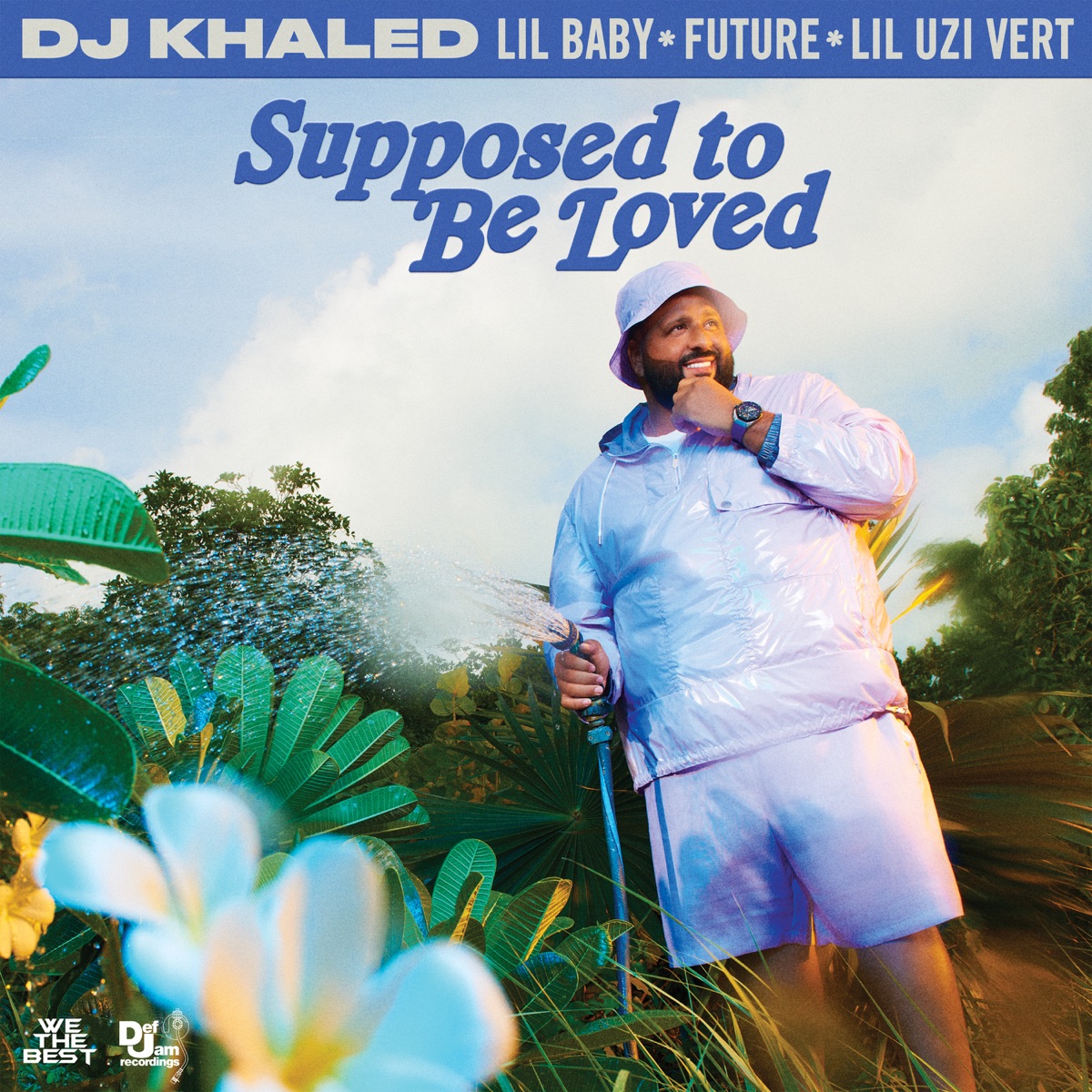 SUPPOSED TO BE LOVED (feat. Lil Uzi Vert) - Single by DJ Khaled, Lil Baby & Future album cover artwork