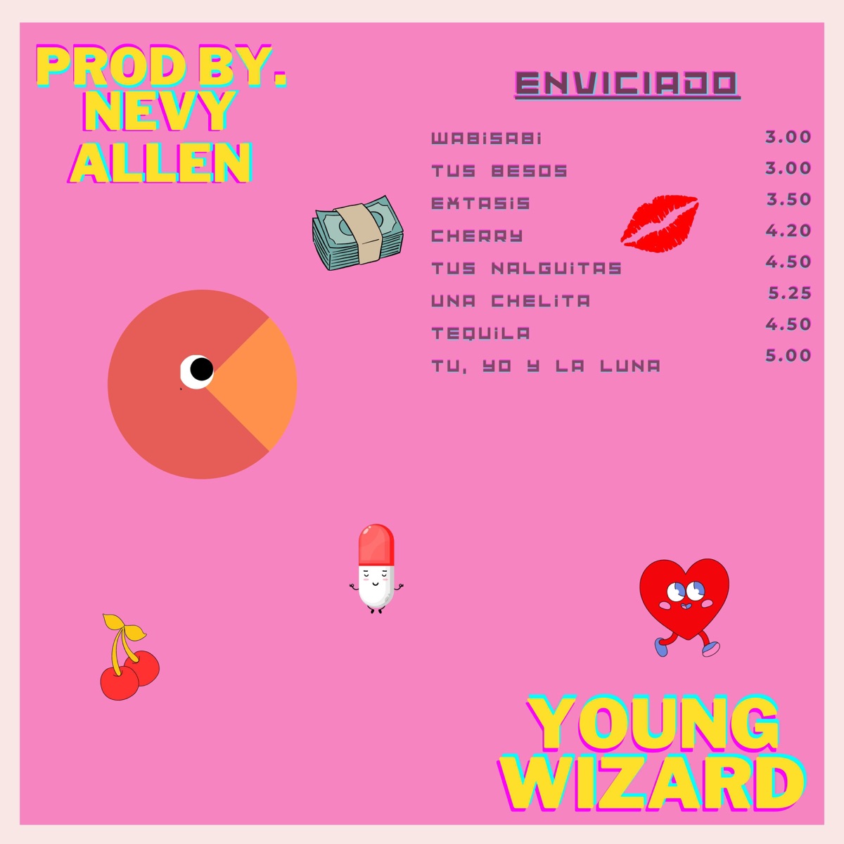 Enviciado (feat. Nevy Allen) - Single by Young Wizard album cover
