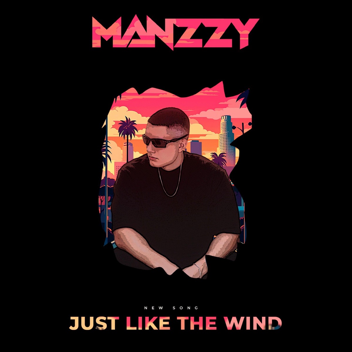 Just Like the Wind - Single by Manzzy album cover