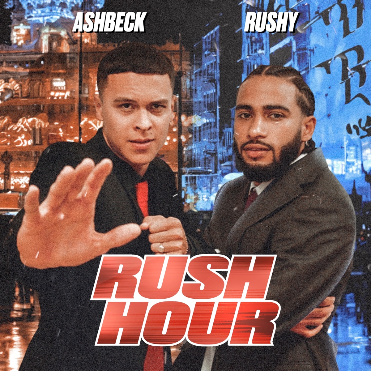 Rush Hour - EP by Ashbeck & Rushy album cover