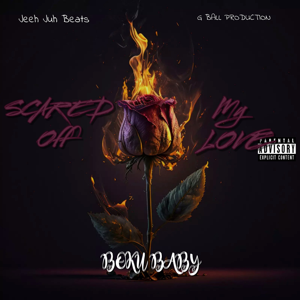 Scared off My Love - Single by Boku Baby album cover