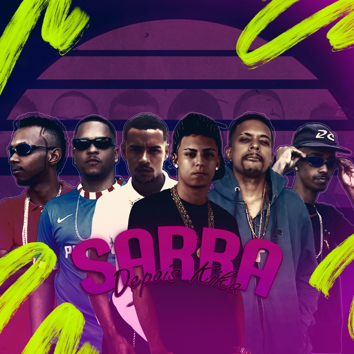 Sarra Depois Kika (feat. Tito na pancada, renato na voz & É o Bodo) - Single by Menozin Mr, Rennan no Beat & Eo Predador Mc album cover