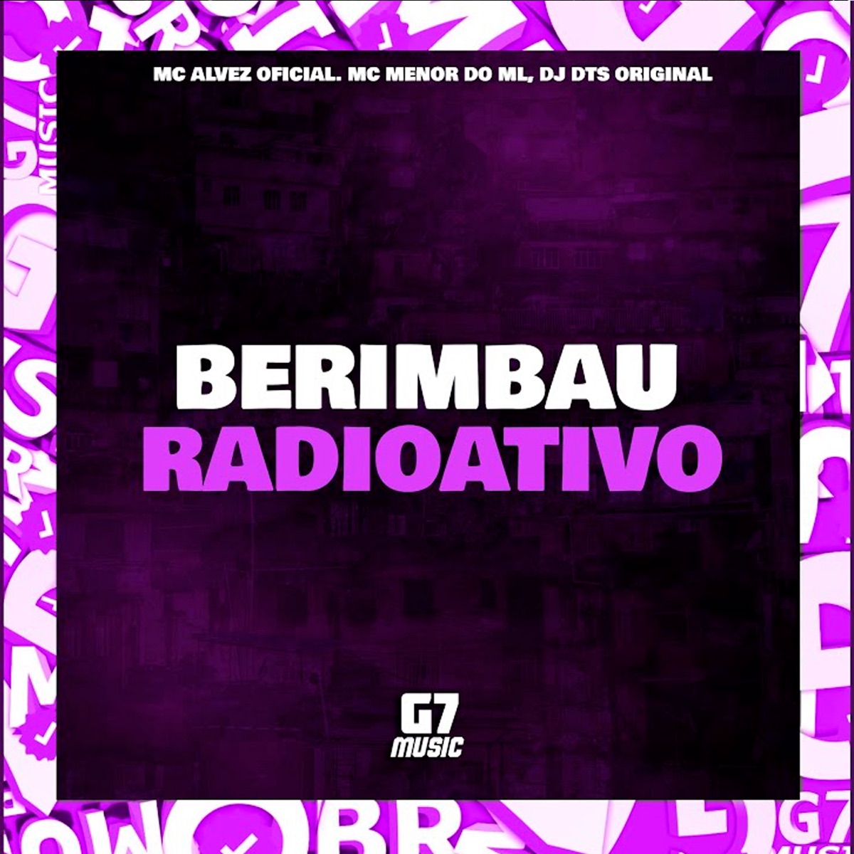 Berimbau Radioativo - Single by DJ DTS ORIGINAL, MC ALVEZ OFICIAL & MC MENOR DO ML album cover