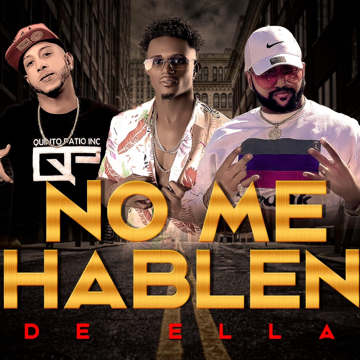 No Me Hablen de Ella (feat. Black Chacón & R Koby Otra Nota) - Single by Playero & Blu Rey album cover
