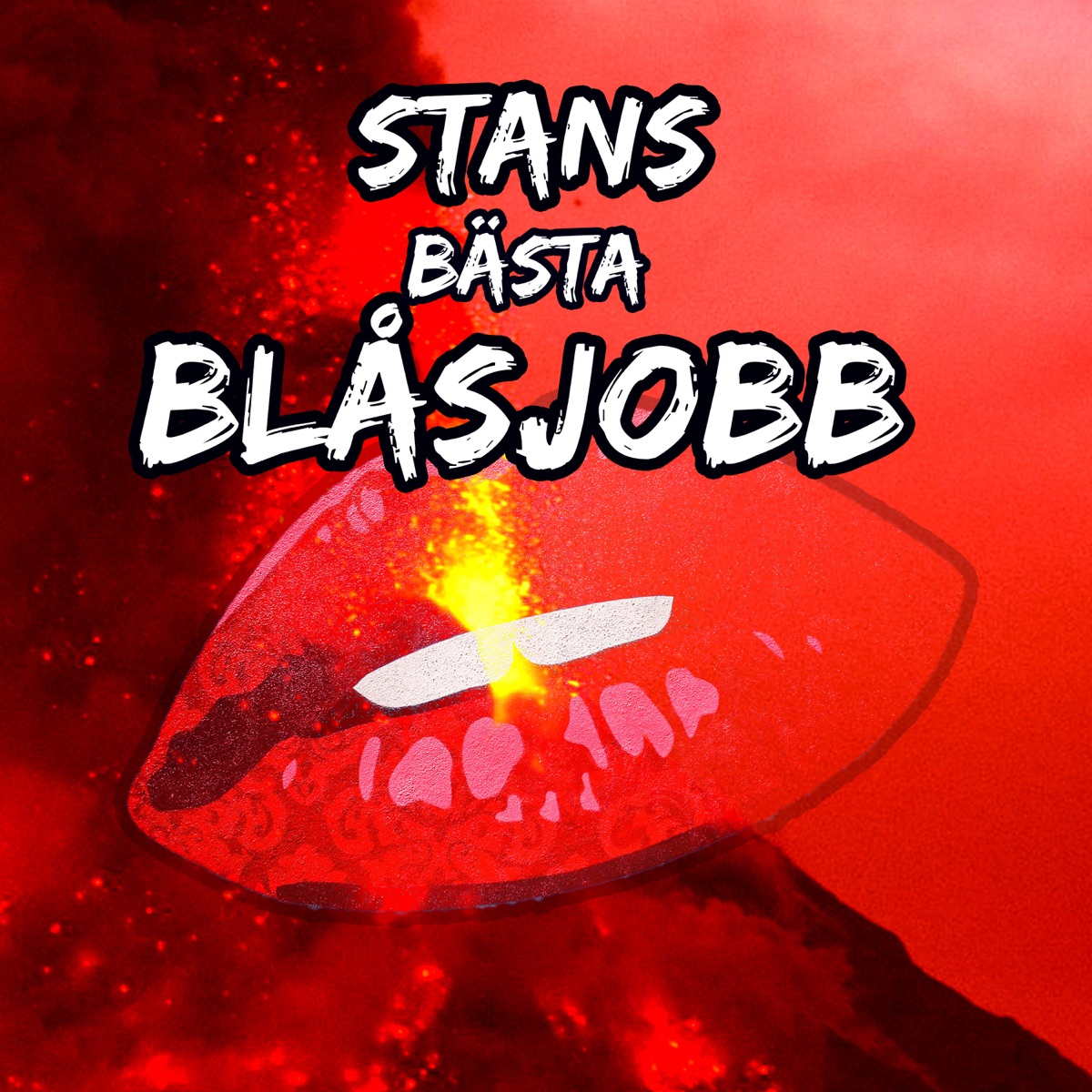 STANS BÄSTA BLÅSJOBB - Single by Discodrängen, ShotLine & KNARKPATRULLEN album cover