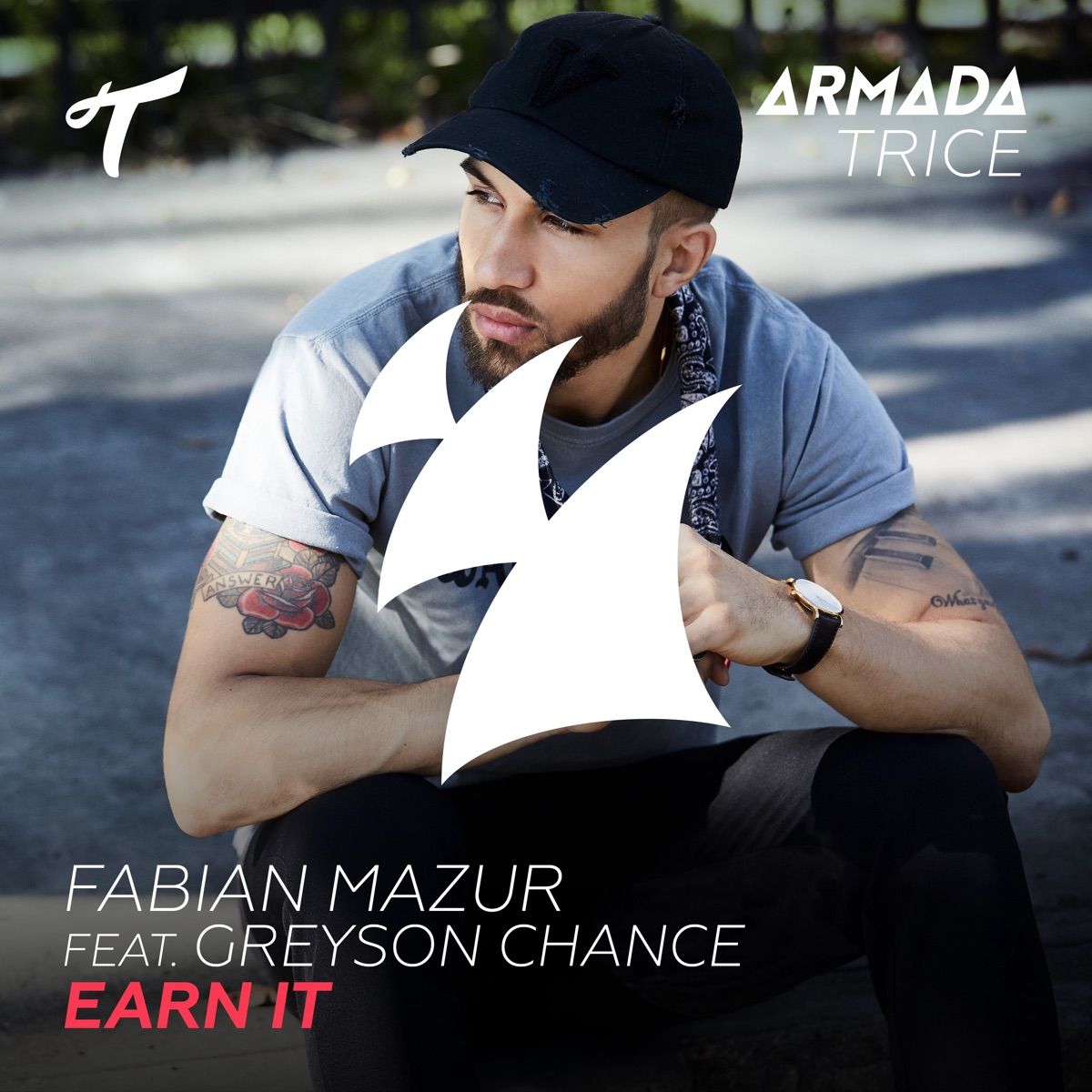 Earn It (feat. Greyson Chance) - Single by Fabian Mazur album cover