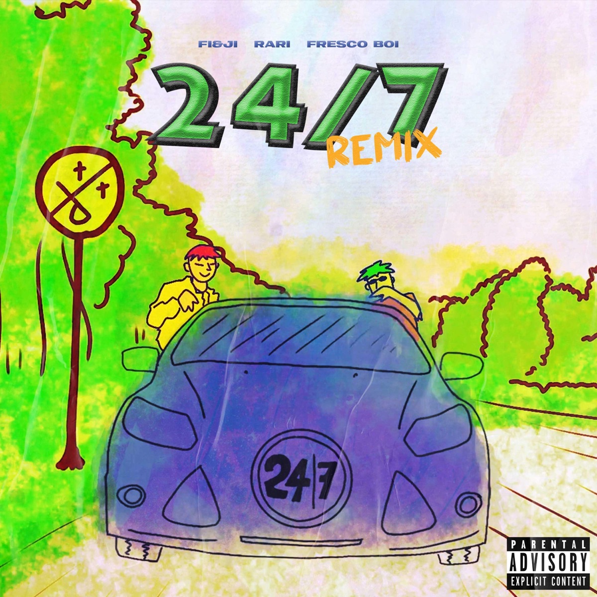 24/7 (feat. Young Rarri & Fresco Boi) - Single by ¨FI&JI¨ album cover