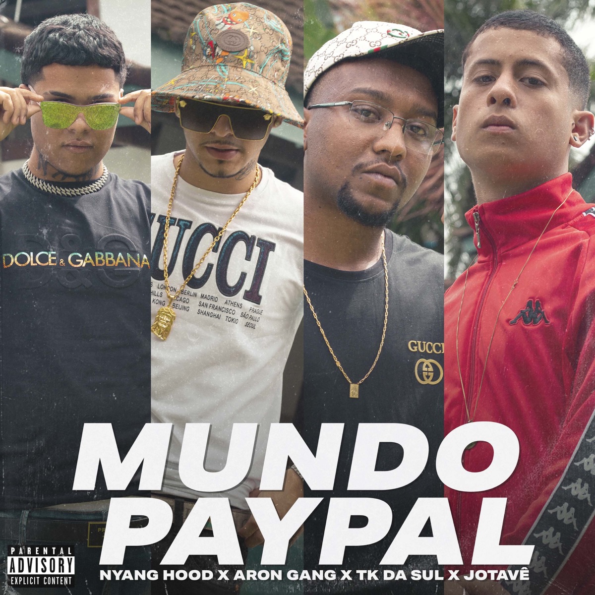 Mundo Paypal - Single by Aron Gang, Nyang Hood, TK Da Sul, Prod.Mileto & Jotavê, O Bala album cover