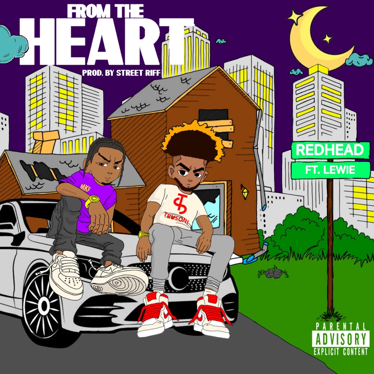 From the Heart (feat. Lewie) - Single by RedHead album cover