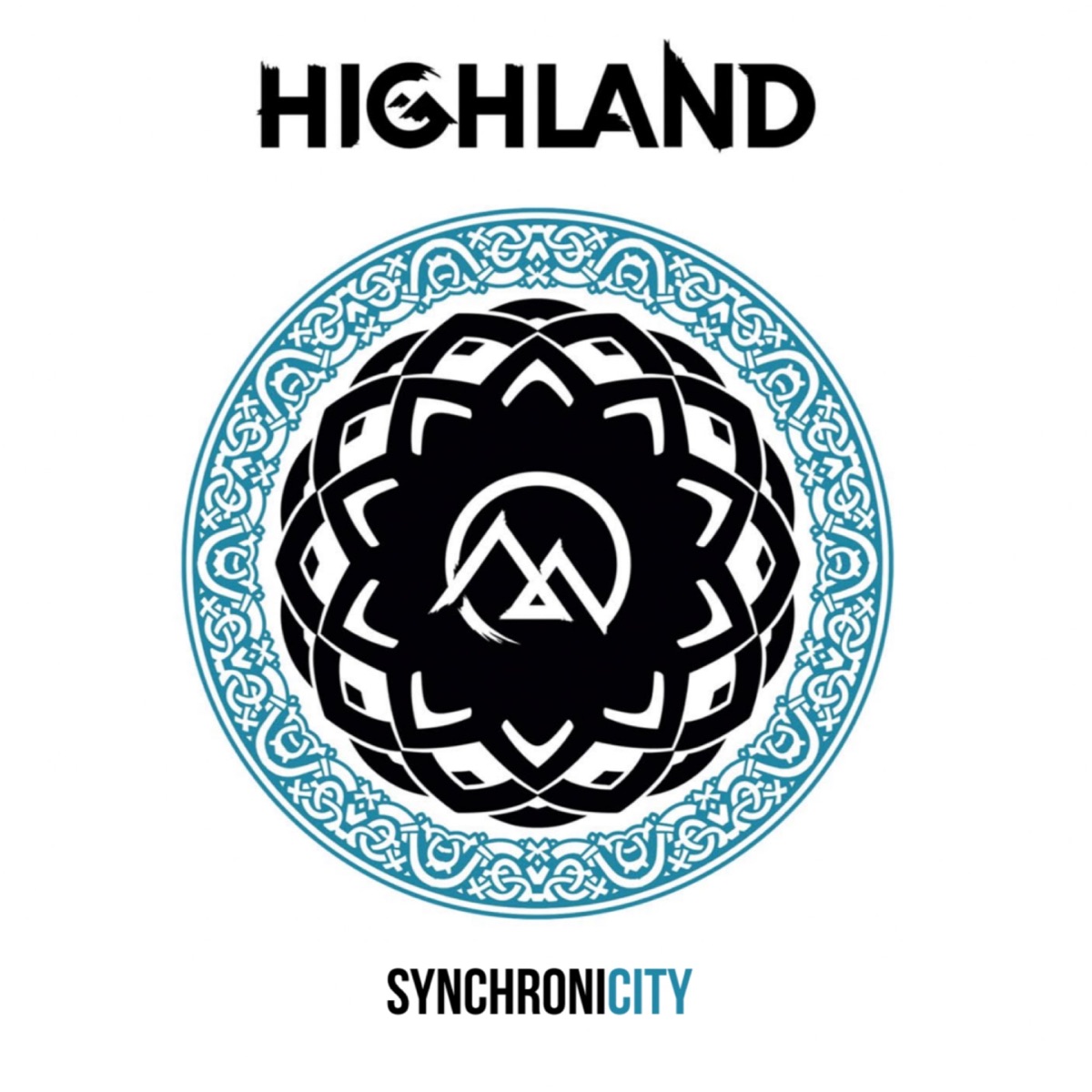 Synchronicity by Highland album cover