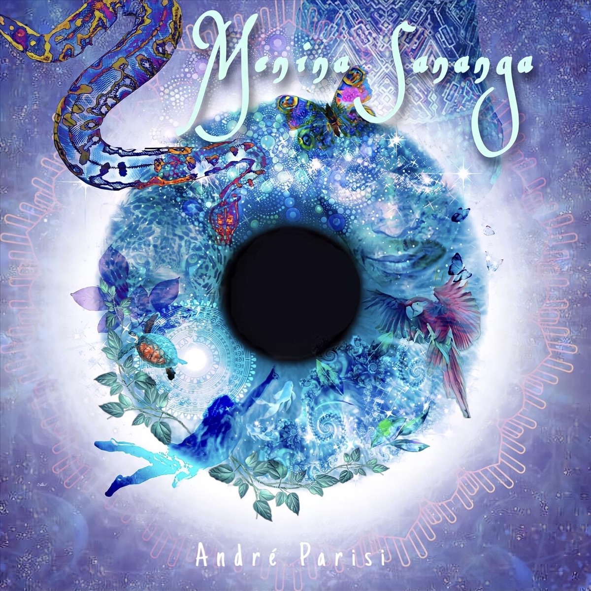 Menina Sananga - Single by André Parisi, Canto dos Curandeiros & Rodrigo de Deus album cover