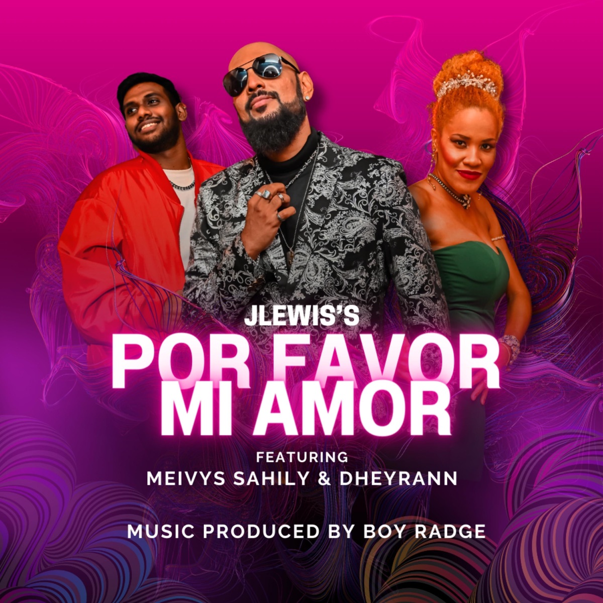 POR FAVOR MI AMOR (feat. Meivys Sahily & Dheyrann) - Single by Justin Lewis album cover