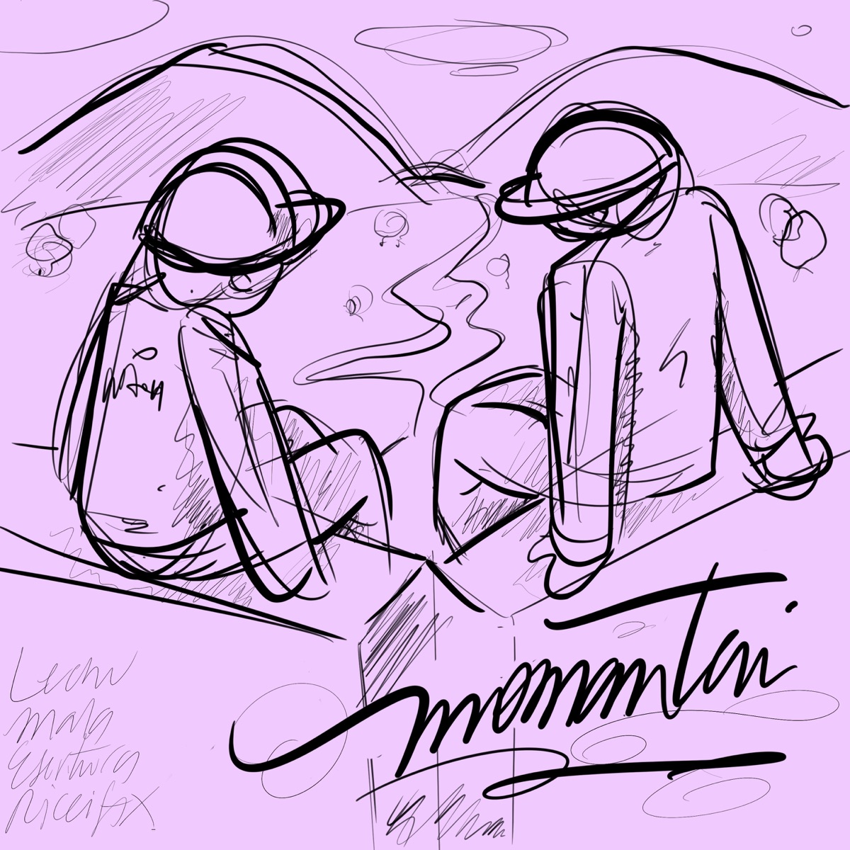 Momantai (feat. Ohmaik & nidae) - Single by Malaescritura, Lechu & Ricci Sax album cover