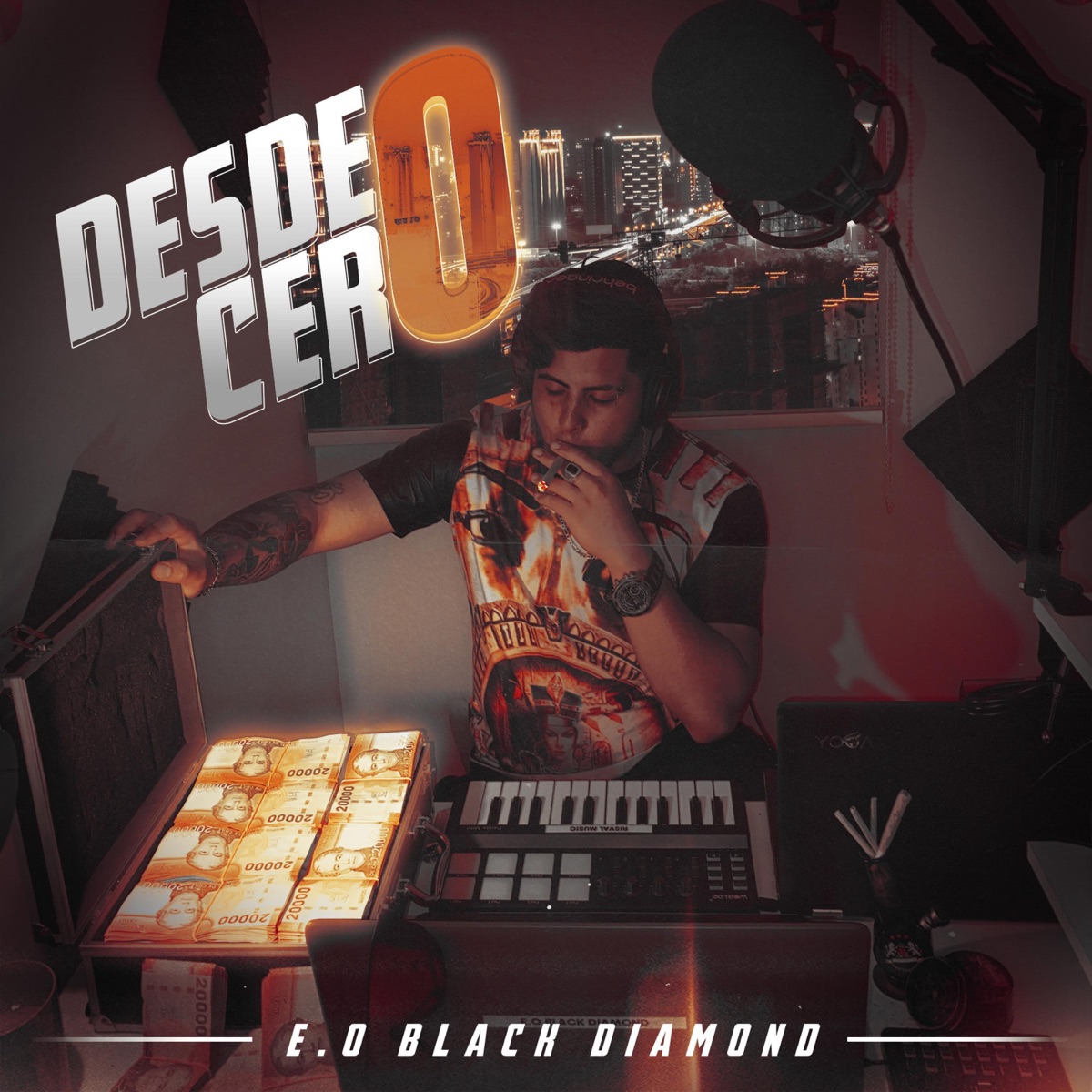 Desde 0 - Single by E.O black diamond album cover