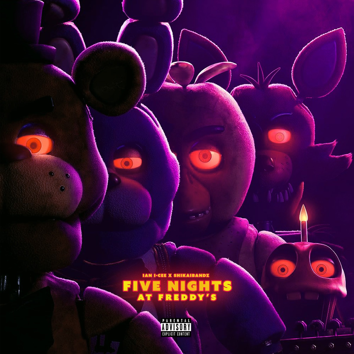 Five Nights At Freddy's - Single by Ian I-Cee & shikaibandz album cover