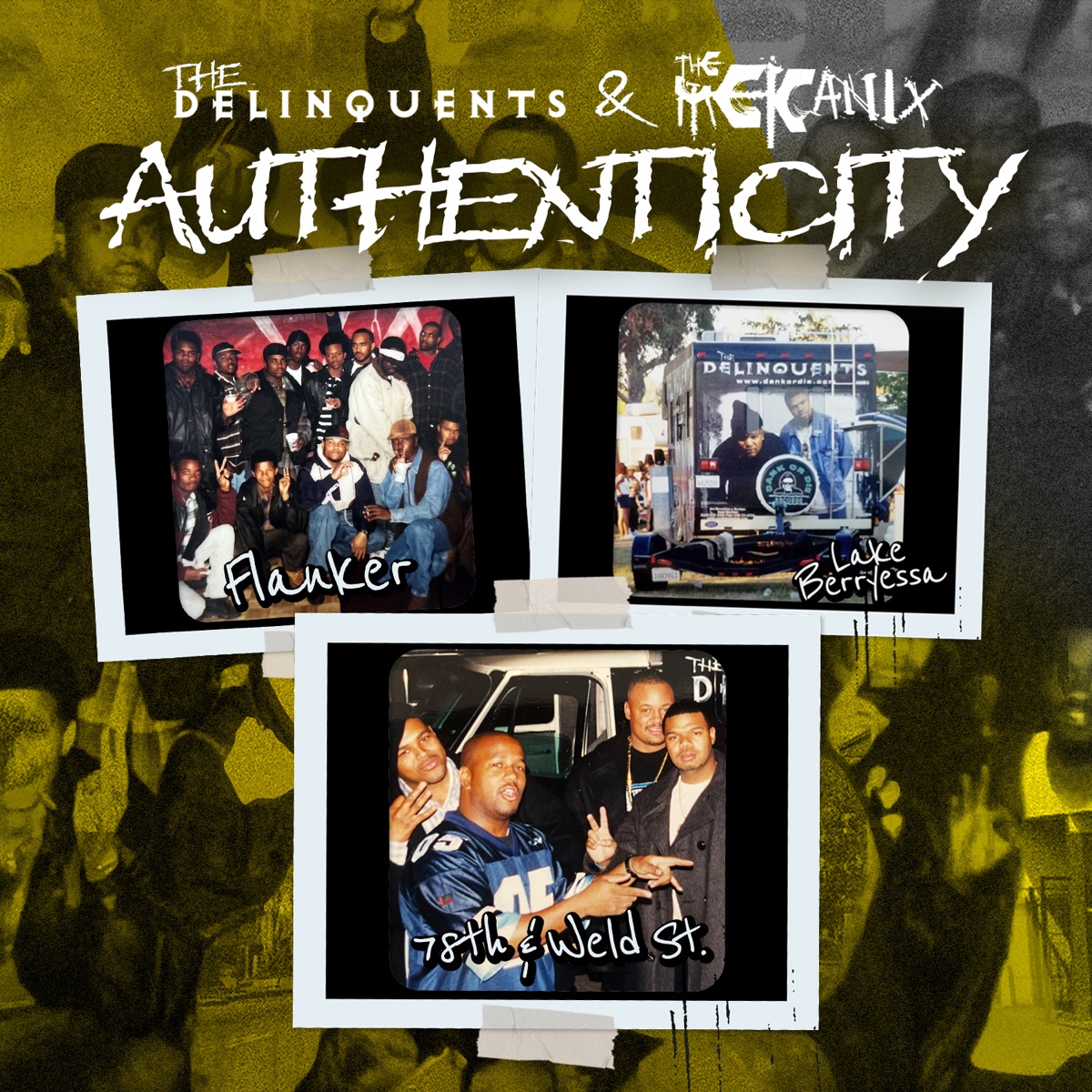 Authenticity by The Delinquents & The Mekanix album cover