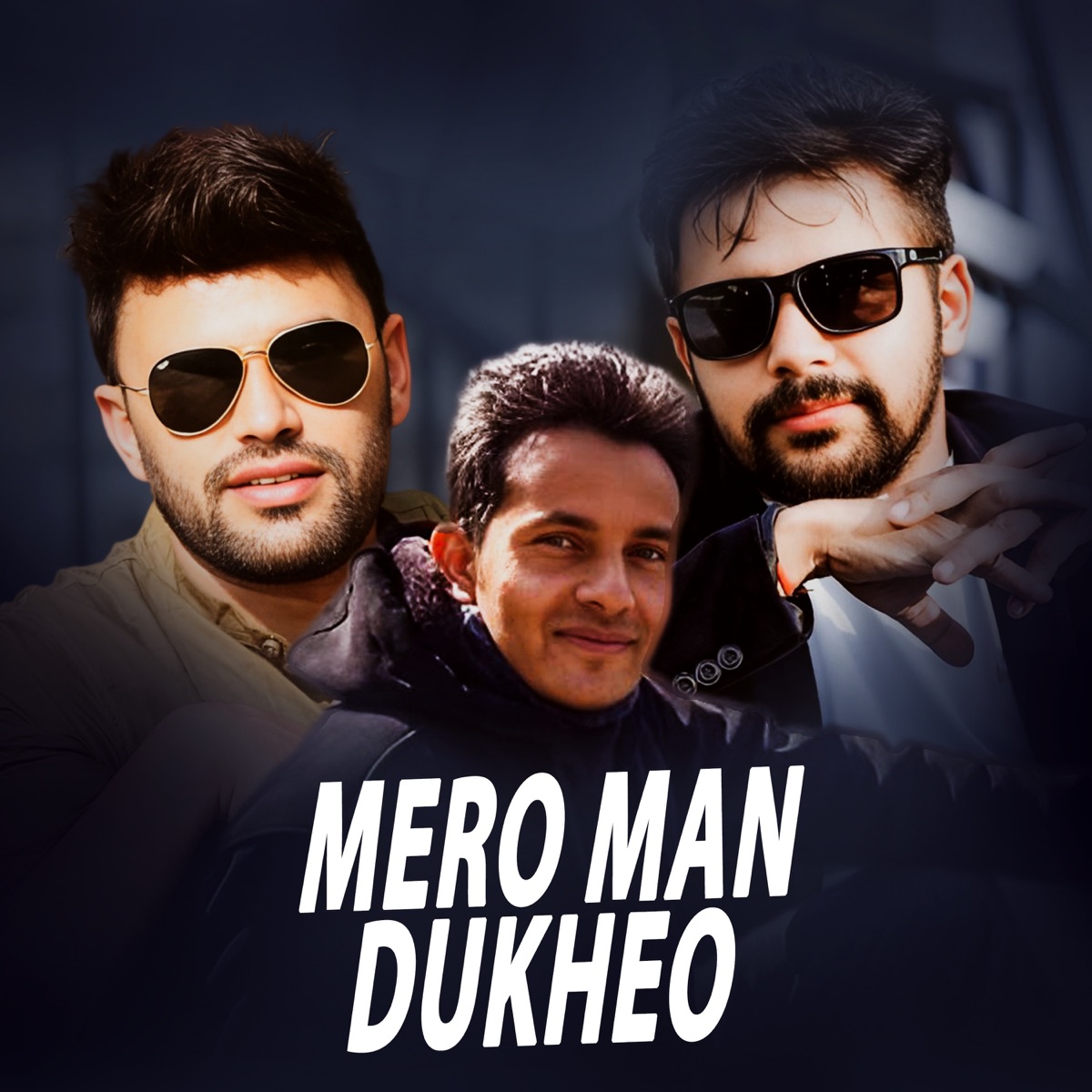 Mero Man Dukheo - Single by Tek Chapagain Tnc & Santosh Basyal album cover
