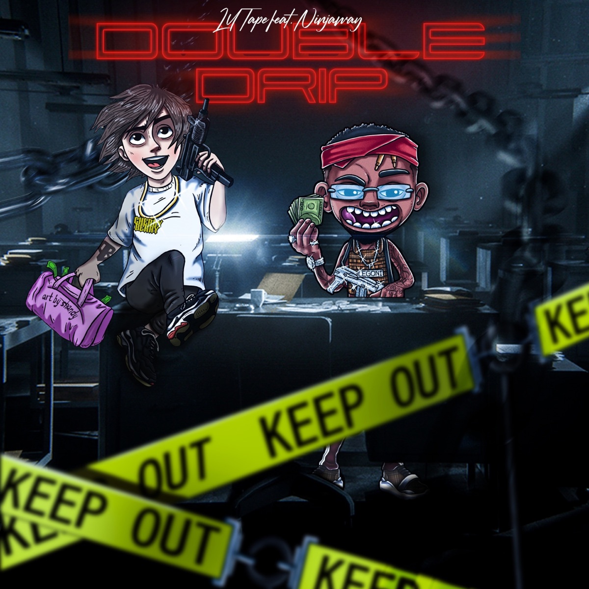 Double Drip (feat. NinjaWay) - Single by LY TAPE album cover