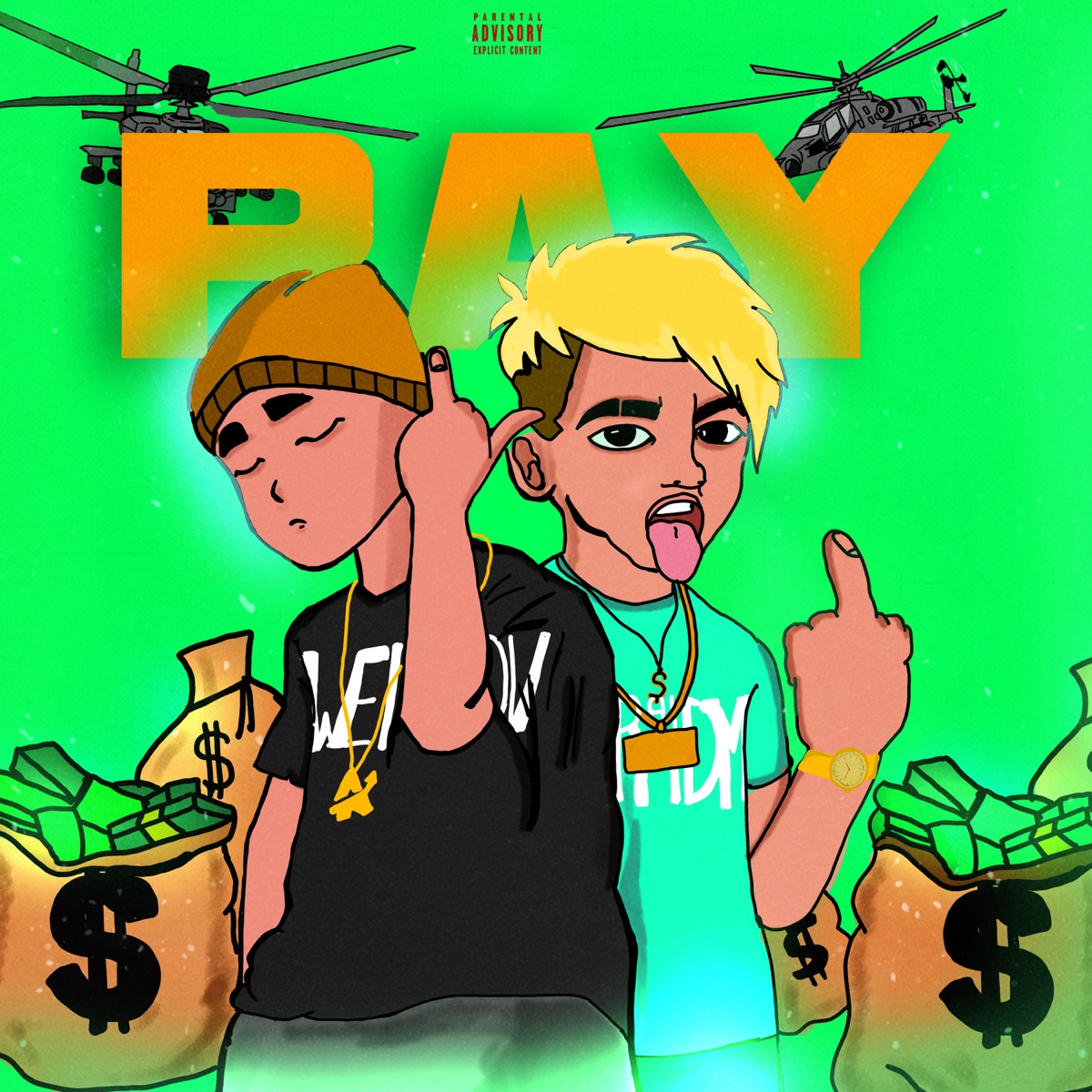 Pay - Single by RAIDMANTI & Weyronsv album cover