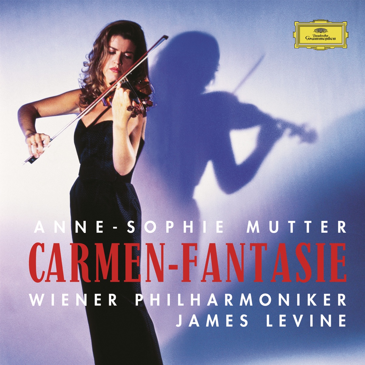 Carmen-Fantasie by Anne-Sophie Mutter, Vienna Philharmonic & James Levine album cover