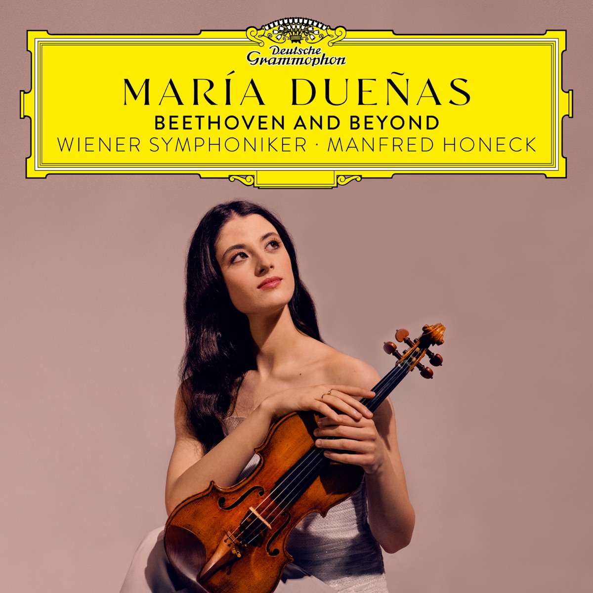 Beethoven and Beyond by María Dueñas, Vienna Symphony & Manfred Honeck album cover