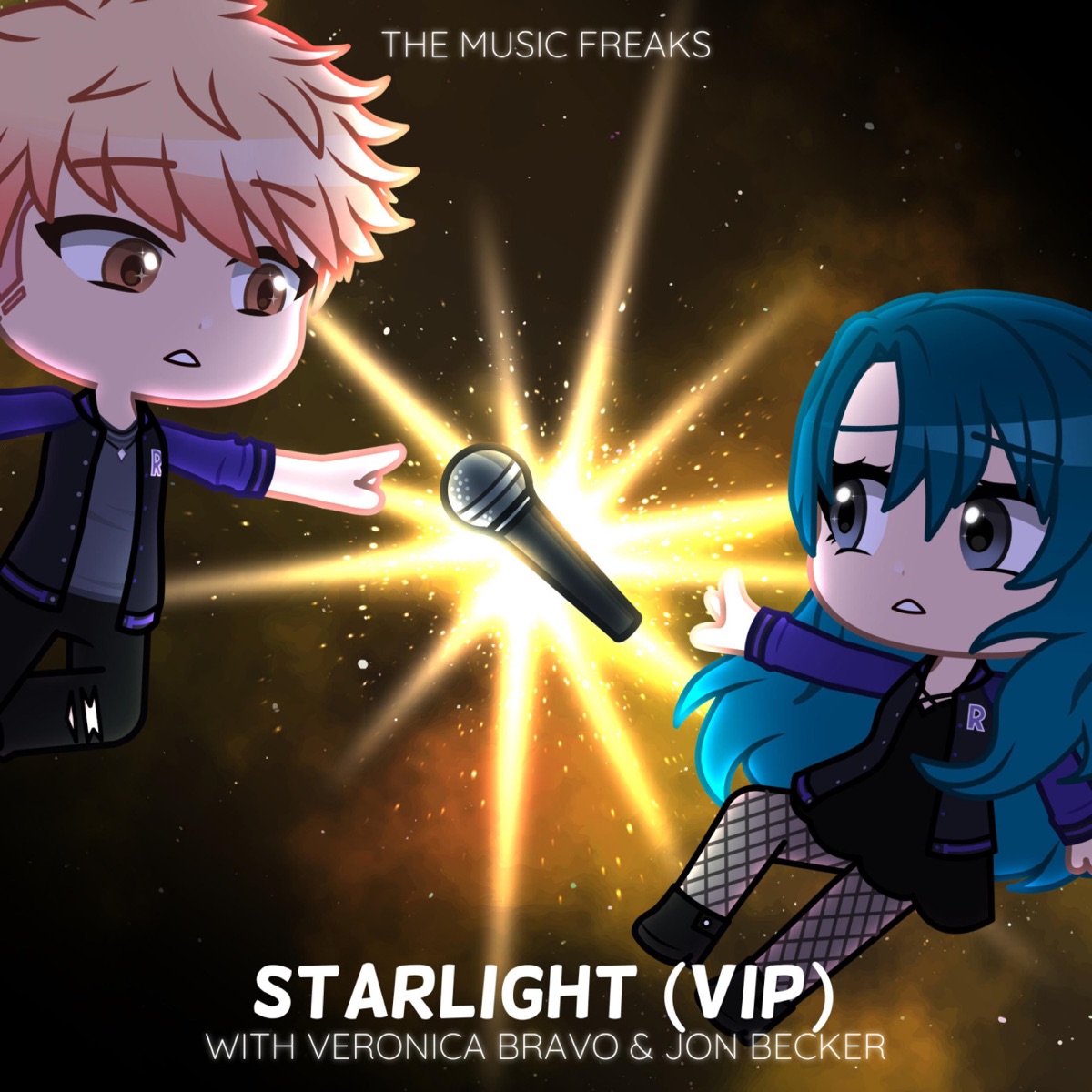Starlight (VIP) - Single by The Music Freaks, Jon Becker & Veronica Bravo album cover