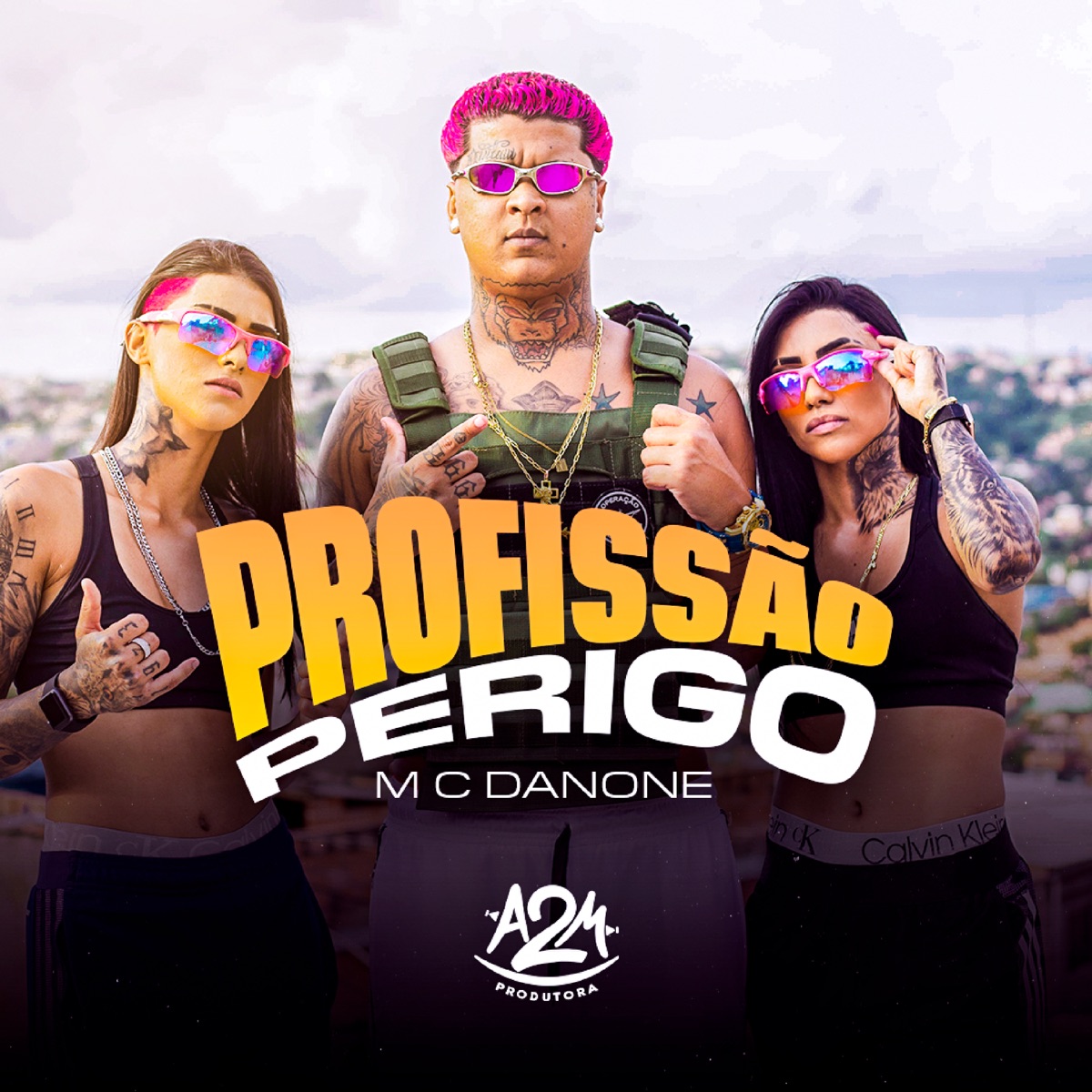 Profissão Perigo - Single by MC Danone & Mc Frog album cover
