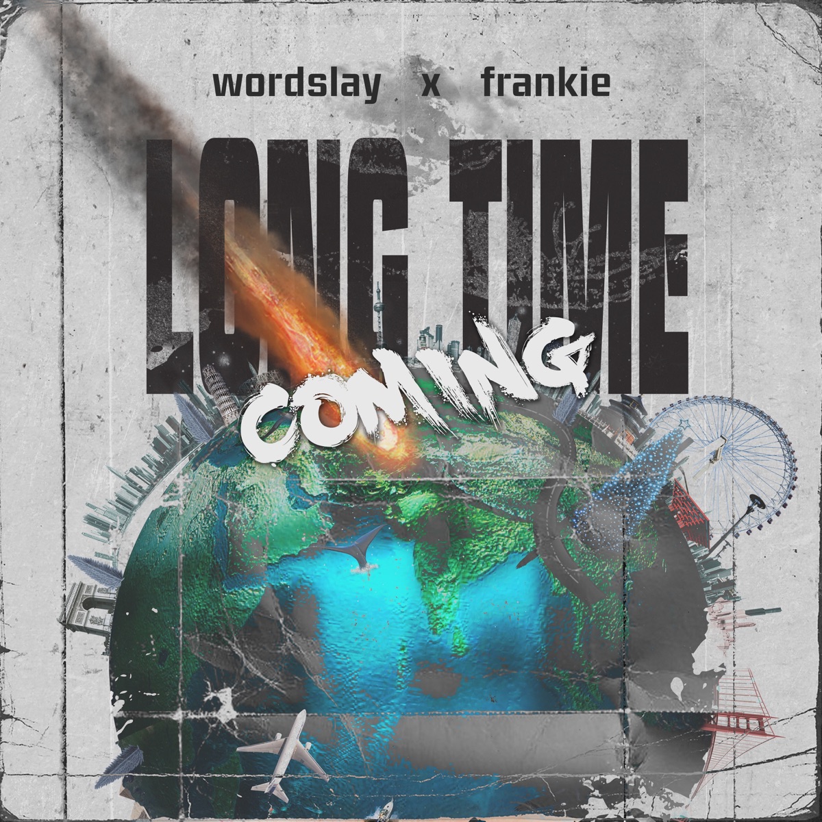 Long Time Coming - Single by frankie!! & Word Slay album cover