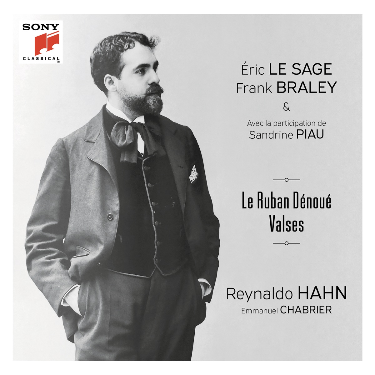 Le Ruban Dénoué - Valses by Frank Braley, Eric Le Sage & Sandrine Piau album cover