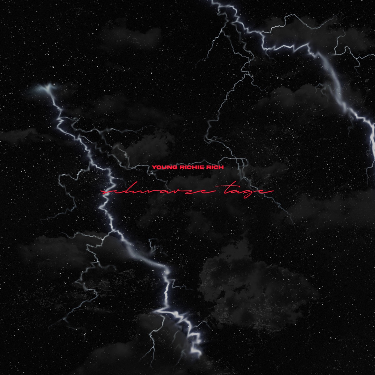 Schwarze Tage - Single by Young Richie Rich album cover