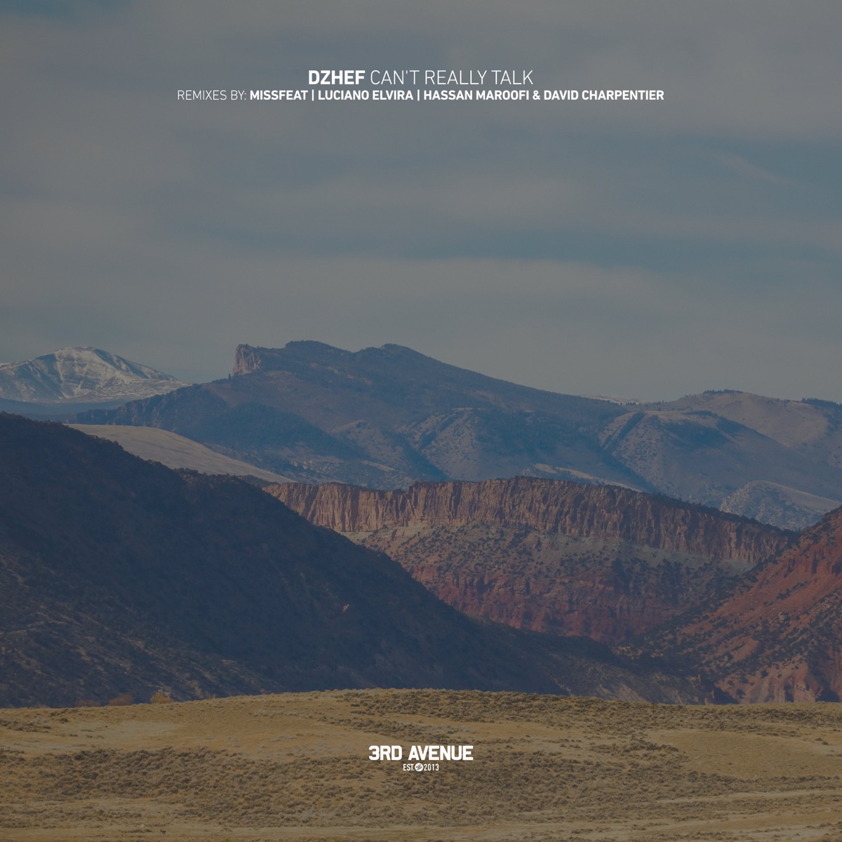 Can't Really Talk - EP by Dzhef, Luciano Elvira & Missfeat album cover