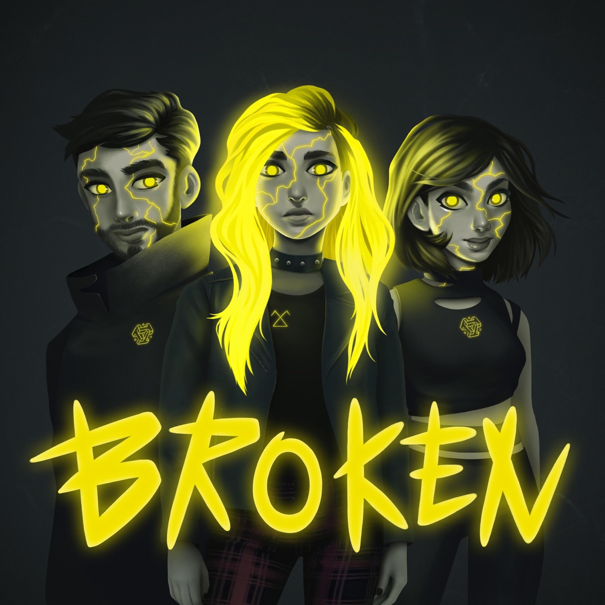 Broken - Single by AViVA & The Tech Thieves album cover