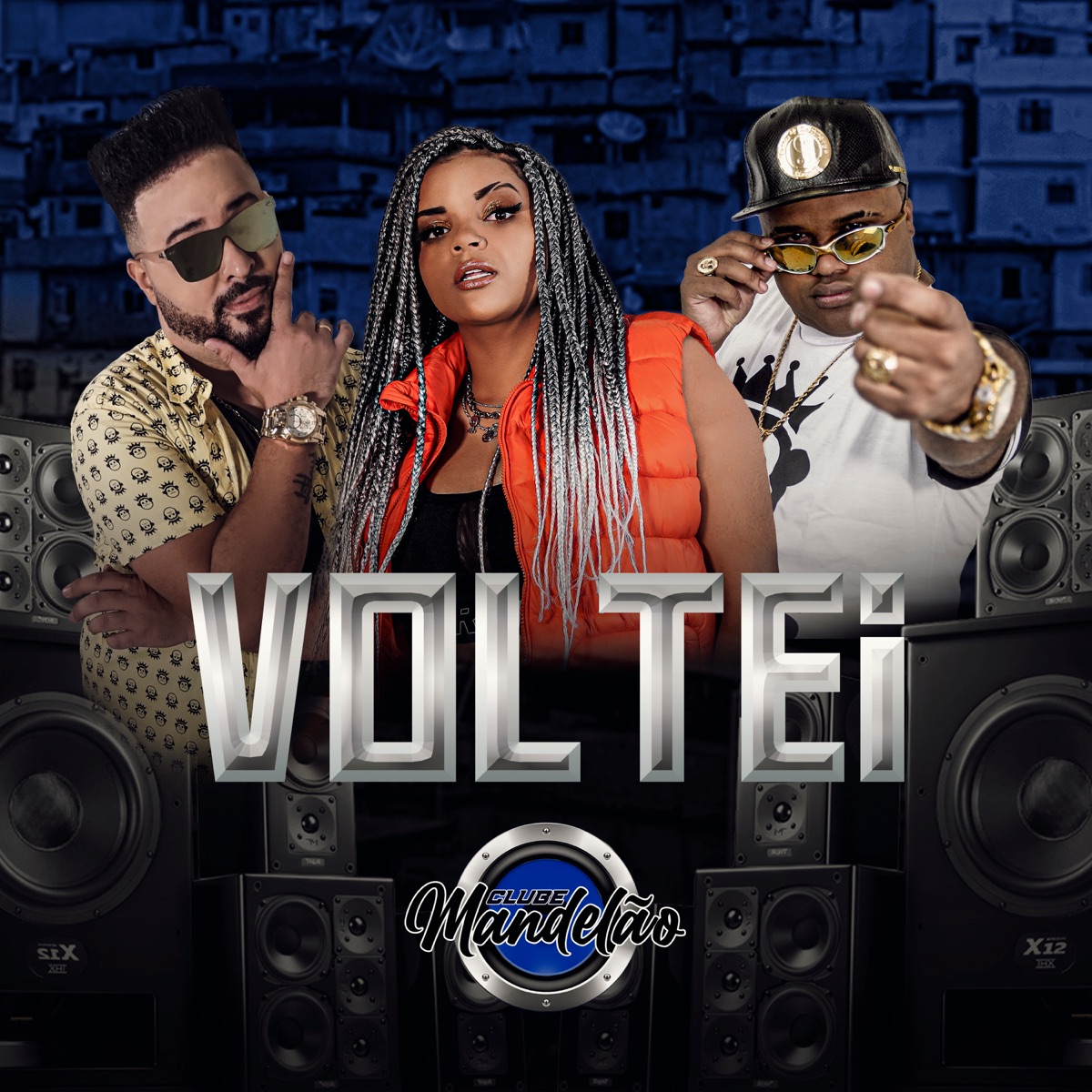 Voltei - Single by Mc Ellyn, Mc R1 & Bx no Beat album cover