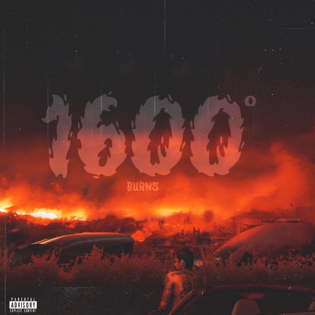 1600º Burns - EP by Lewie album cover