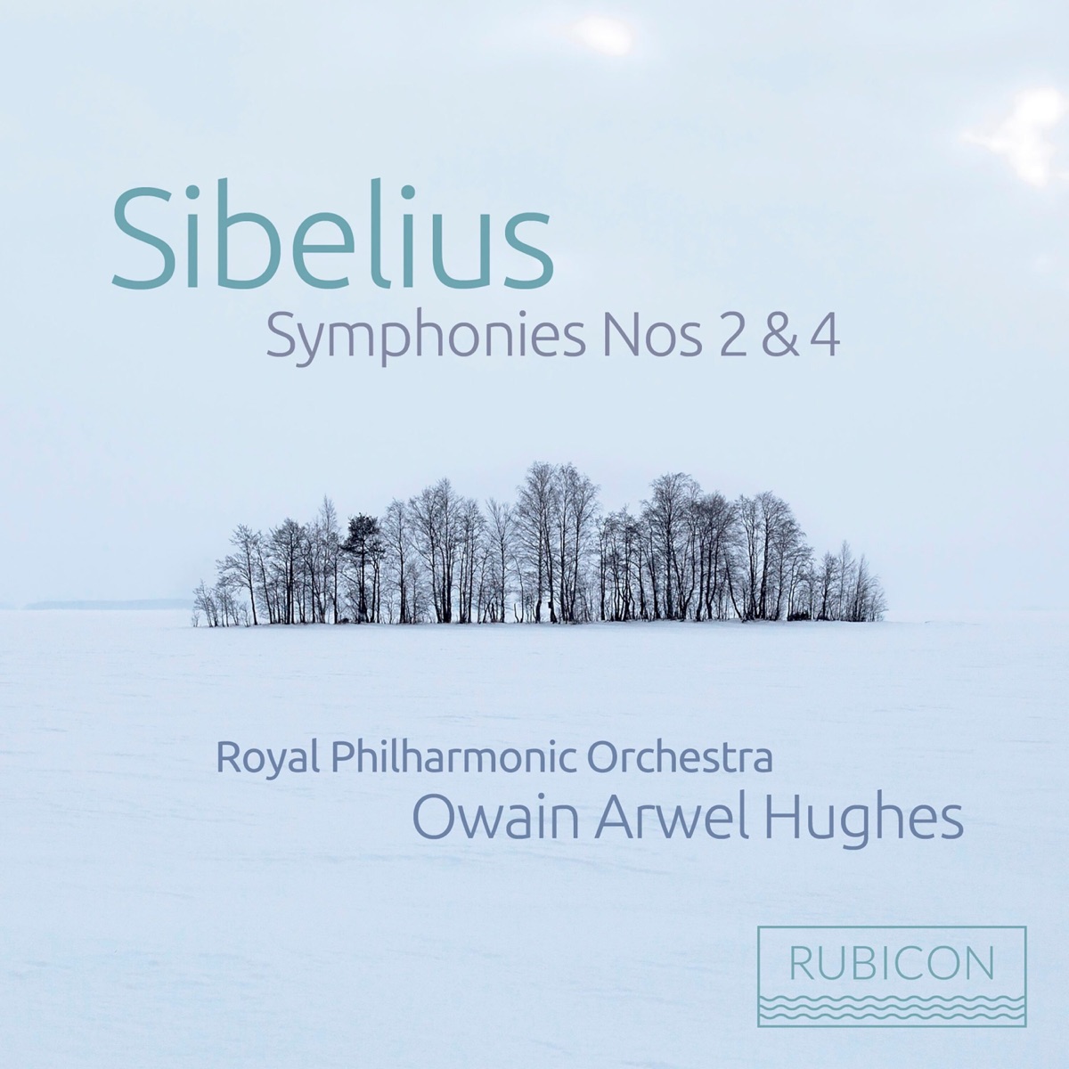 Sibelius: Symphony No. 2 in D Major, Op. 43; Symphony No. 4 in A Minor, Op. 63 by Royal Philharmonic Orchestra & Owain Arwel Hughes album cover