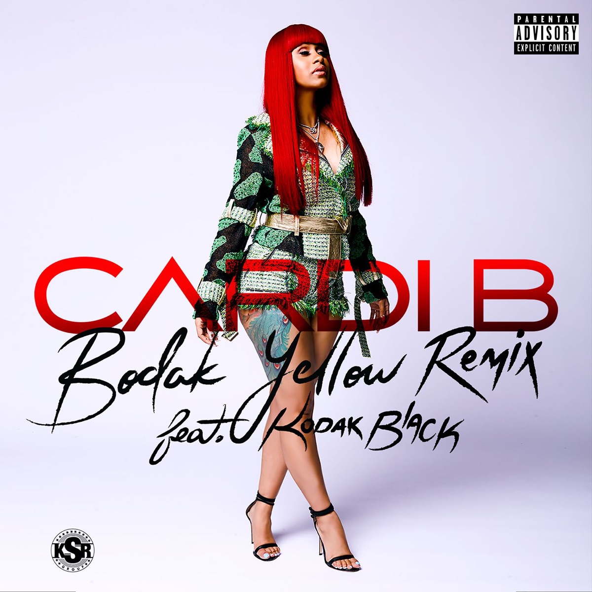 Bodak Yellow (feat. Kodak Black) - Single by Cardi B album cover artwork