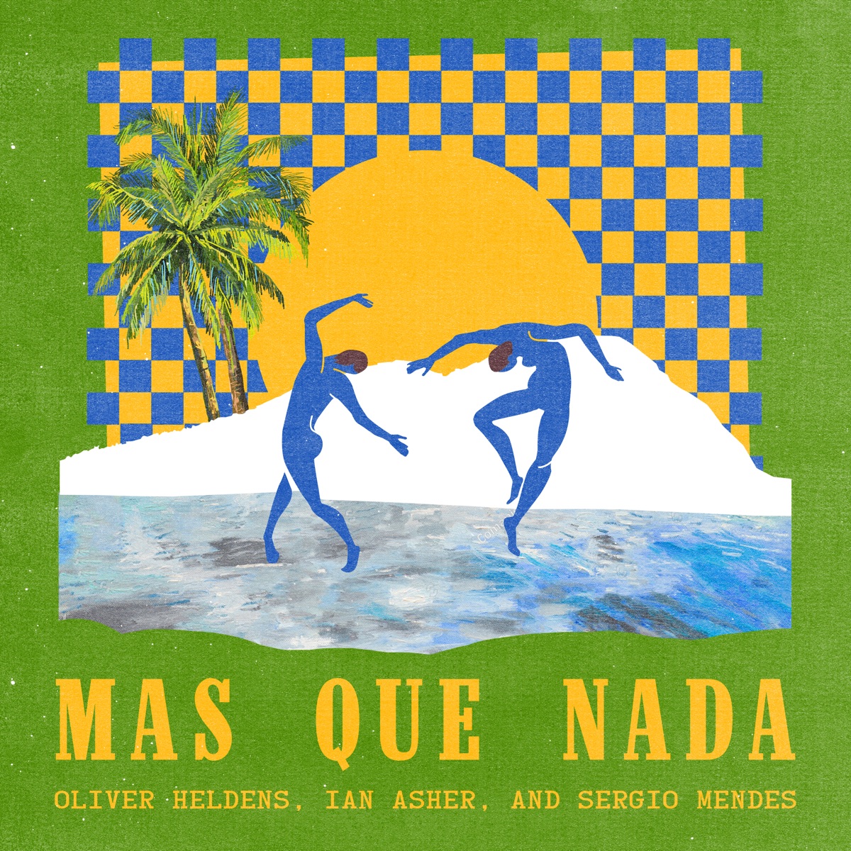 Mas Que Nada - Single by Oliver Heldens, Ian Asher & Sergio Mendes album cover