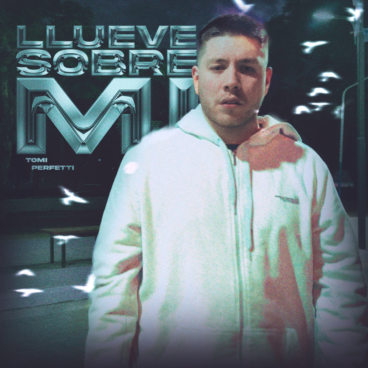 Llueve Sobre Mi - Single by Tomi Perfetti album cover