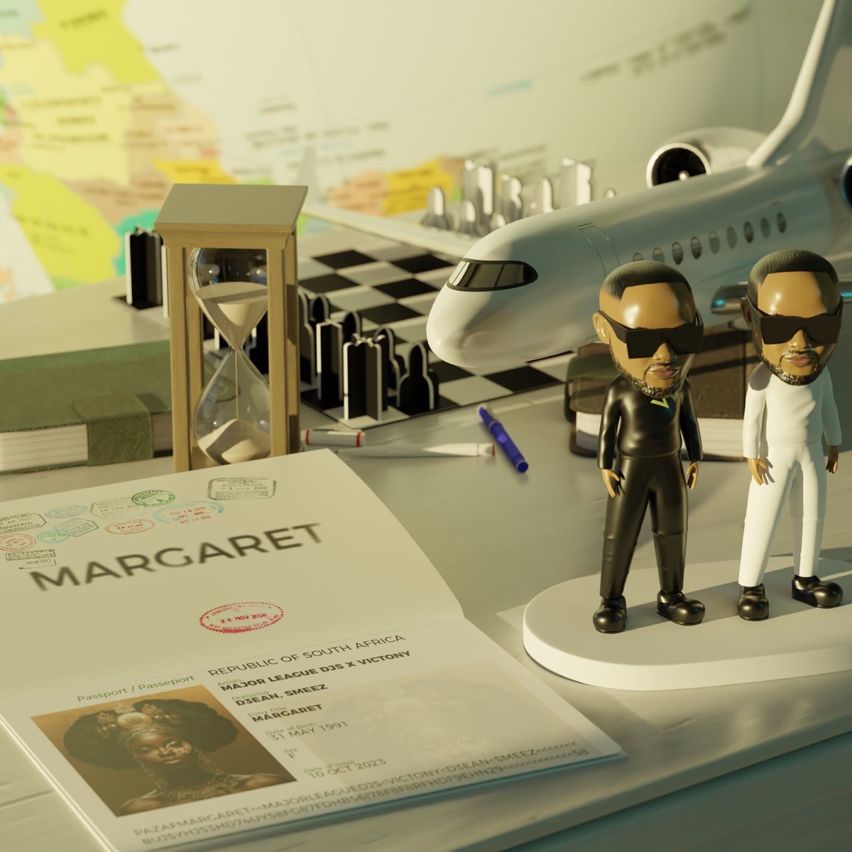 Margaret by Major League DJz & Victony album cover